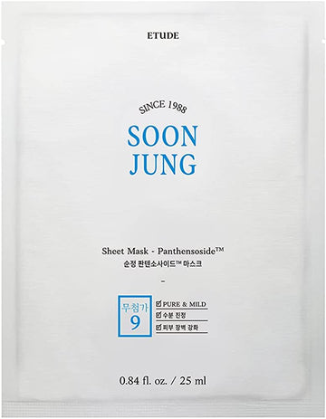 [EtudeHouse] SoonJung Mask Panthensoside 10 sheets