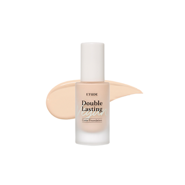 [Etudehouse] Double Lasting Vegan Cover Foundation 30g -No.17C1 Light Vanilla