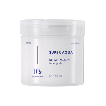 [MISSHA] Super Aqua Ultra Hyalron Toner Pads 180g/ 90pcs