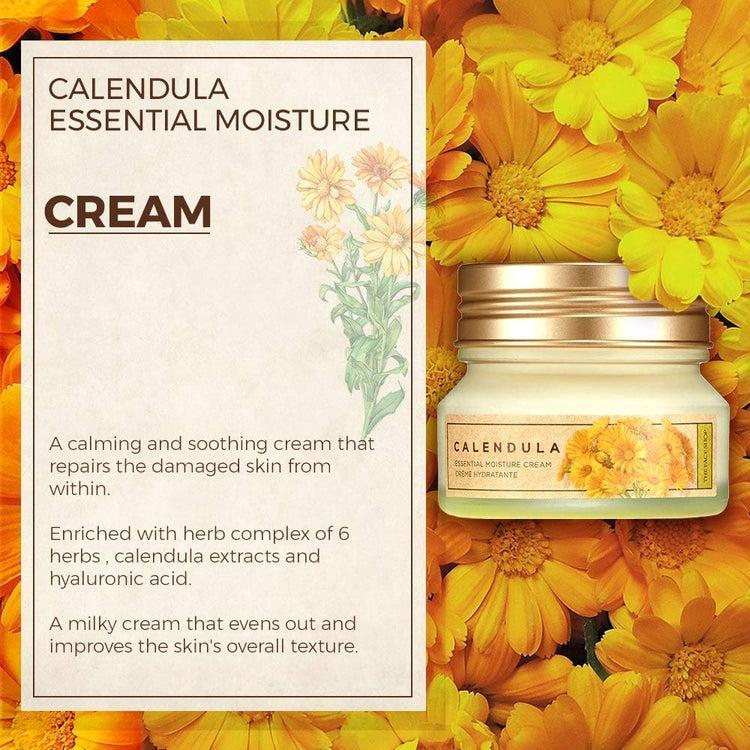 [Thefaceshop] CALENDULA ESSENTIAL MOISTURE CREAM 50ml