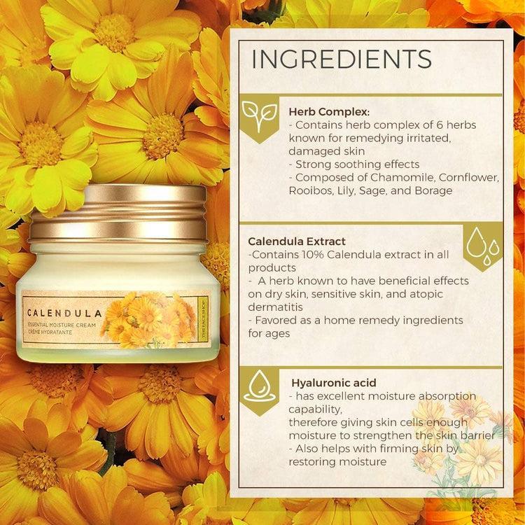 [Thefaceshop] CALENDULA ESSENTIAL MOISTURE CREAM 50ml
