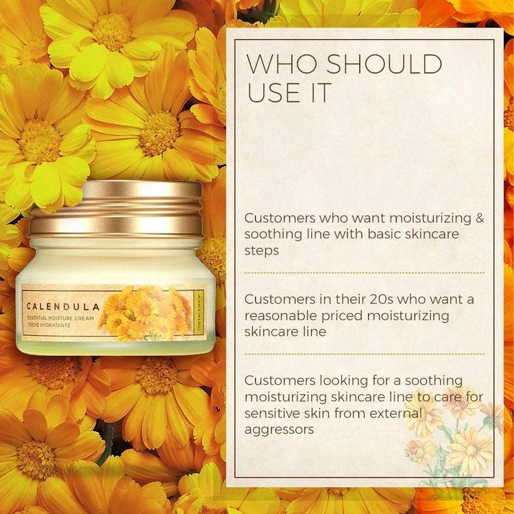 [Thefaceshop] CALENDULA ESSENTIAL MOISTURE CREAM 50ml