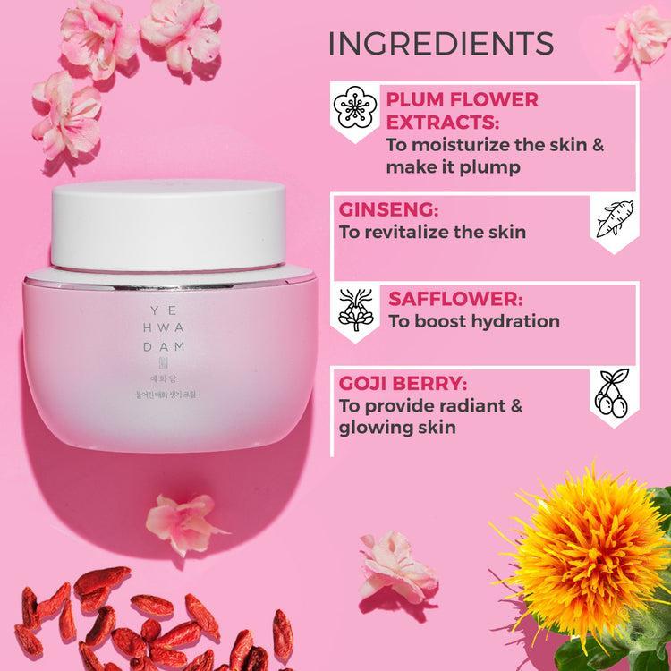 [Thefaceshop] YEHWADAM PLUM FLOWER REVITALIZING EYE CREAM - 25ML