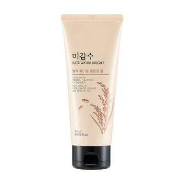[Thefaceshop] RICE WATER BRIGHT Rice Bran Facial Foaming Cleanser 150ml