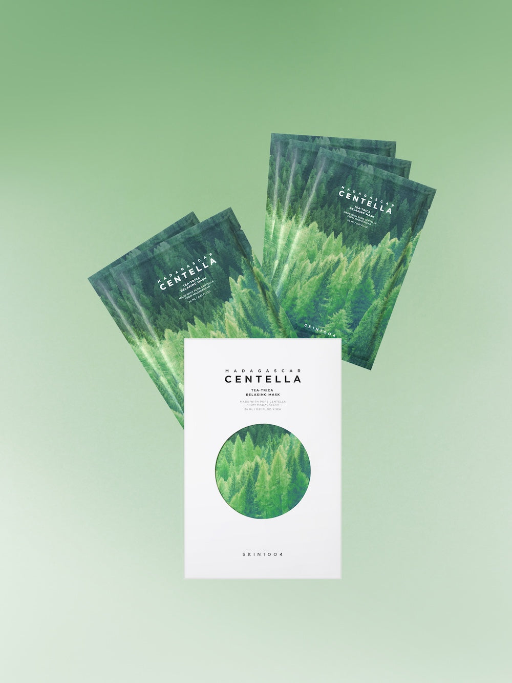 [Skin1004] Madagascar Centella Tea-Trica Relaxing Mask 1ea*24ml